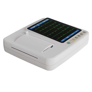 Portable Touchscreen ECG Machine 3 6 Channel Built In Battery For Clinic Hospital Use Ce Certified - Product Image 4