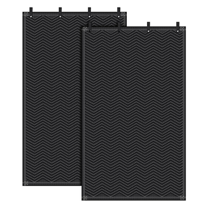 Manta insonorizada 96 "X <span class=keywords><strong>80</strong></span>" Manta amortiguadora de sonido para bloquear el ruido Absorción de sonido con ojales y bucles - Product Image 1