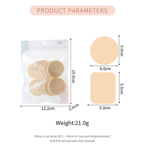 Esponja en polvo <span class=keywords><strong>para</strong></span> <span class=keywords><strong>maquillaje</strong></span> perfecto con logotipo personalizado a <span class=keywords><strong>precio</strong></span> de fábrica, 12 unidades/paquete, esponja en polvo sin látex supersuave, <span class=keywords><strong>maquillaje</strong></span> cosmético A80241 - Product Image 6