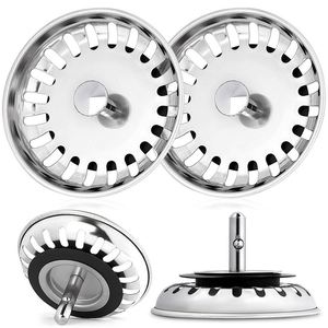 874Sy <b>Stopper</b> Kitchen Stainless Steel <b>Sink</b> Net <b>Drain</b> Strainer - Product Image 4