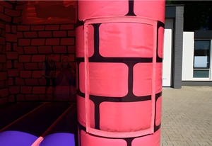 Structures gonflables pour enfants, château gonflable princesse rose avec toboggan, aire de <span class=keywords><strong>jeux</strong></span> pour tout-petits - Product Image 2