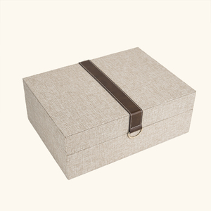 2PCS Caja de cuero Caja de regalo de madera Caja de embalaje de madera con certificado SABER - Product Image 4