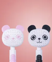 Douche murale pour enfants, design moderne, à sortie d'eau unique, motif panda, écologique, pour hôtels