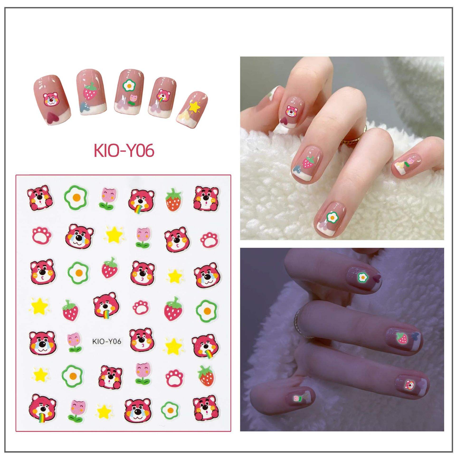 KIO - Y06 (หมีสตรอเบอร์รี่)