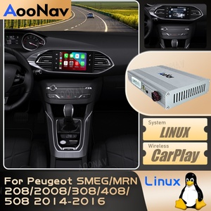Linux System <b>Mirror</b> Link Box for Peugeot SMEG/MRN 208/2008/308/408/508 2014-16 Wireless Apple CarPlay Upgrade Car Radio Adapter - Product Image 2