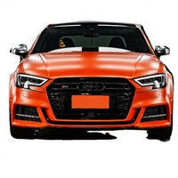 Film de protection de carrosserie automobile personnalisé en TPU 7,5 mil anti-rayures, couleur logo personnalisée, rouge orange cristal Hong Cai, directement de l'usine, garantie 2 ans