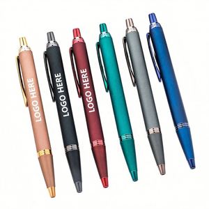 Nuevos Bolígrafos Metálicos de 1.0 mm con Logotipo Personalizado OEM para Hoteles, Regalos Promocionales Corporativos y de Marketing - Product Image 1