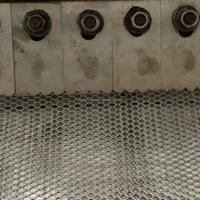 Panneau en maille d'aluminium décoratif pour écran de sécurité
