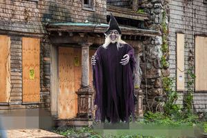 Horreur fantôme ensemble accessoires pour hommes femmes Cosplay fête Halloween atmosphère terrifiante scène décoration chambre jeu d'évasion - Product Image 4