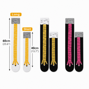 <strong>Chicken</strong> <strong>Feet</strong> Thigh High <strong>Socks</strong> Women Funny Novelty Over Knee <strong>Socks</strong> Custom Design Long Knee High <strong>Socks</strong> OEM - Product Image 3
