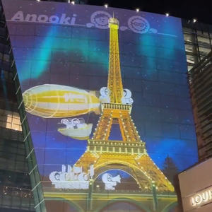 Film de projection arrière et avant interactif à haute transparence pour la publicité pour les vitres - Product Image 3