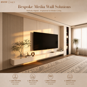 Mobile TV Bianco Semplice, Piccolo, Ultimo <span class=keywords><strong>Design</strong></span> in Legno, Moderno Arredamento per <span class=keywords><strong>Soggiorno</strong></span>, Unità TV per Intrattenimento, Mobile a Parete - Product Image 1