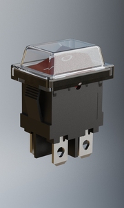 Interruptor basculante rectangular iluminado con LED <span class=keywords><strong>azul</strong></span> de 4 pines 15*21 DPDT encendido-apagado TAPA DE PVC impermeable UL CUL VDE ENEC CB <span class=keywords><strong>KC</strong></span> certificado - Product Image 3