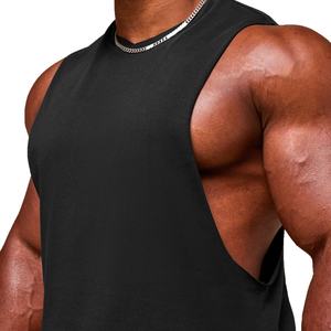 Camiseta Deportiva Personalizada con Logotipo para Gimnasio, Ropa Deportiva Informal de Secado Rápido para Hombre, 100% Algodón - Product Image 2