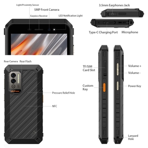 Usine <span class=keywords><strong>3g</strong></span> Y 4g Smartphone Téléphones cellulaires Smartphones Tka Téléphones robustes et téléphones étanches à l'eau - Product Image 3
