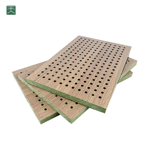 Tiange Theater di Assorbimento Acustico Fonoassorbente In Legno Micro-Perforato Acustico <span class=keywords><strong>Pannello</strong></span> di Parete - Product Image 6