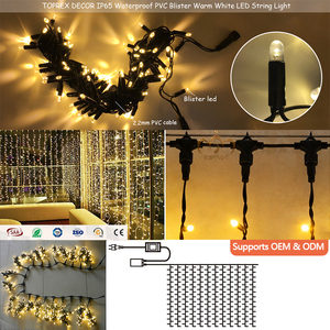 High Quality Flasher Plug Outdoor Decor <strong>Lights</strong> Year Round Christmas <strong>Lights</strong> Rubber Blister Waterproof Led <strong>Curtain</strong> <strong>Lights</strong> - Product Image 2
