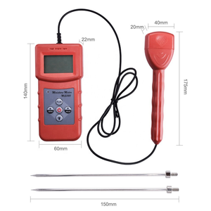 Humidimètre à tige inductive haute précision pour des tests d'humidité fiables, utilisation industrielle et en laboratoire, matériau plastique - Product Image 4