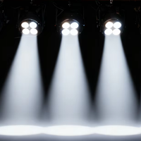 UNOXINE 4x100W LED COB Blinder Light |   Lumière de scène Par DMX512 IP20 blanc chaud pour éclairage de club, de bar et de concert