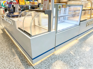 Mostradores de Exhibición de Acrílico y Vidrio para Panadería, Pasteles y Postres, con Puesto de Venta de Alimentos Personalizado en Centros Comerciales - Product Image 2