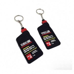 Porte-clés en silicone 3D personnalisé de bonne qualité, porte-clés en PVC fait à la main, porte-clés de dessin animé en relief - Product Image 4