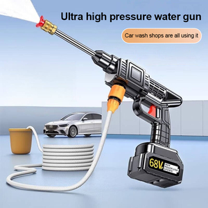 Pistola de Lavado de Autos de Alta Presión con Capacidad de 68VF y <span class=keywords><strong>Manguera</strong></span> de 5m para Lavado de Autos, Uso Doméstico, Cuidado y Mantenimiento del Automóvil - Product Image 2