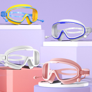 <span class=keywords><strong>Gafas</strong></span> de natación de montura grande para adultos, <span class=keywords><strong>gafas</strong></span> de <span class=keywords><strong>buceo</strong></span> HD antivaho impermeables para hombres y mujeres, <span class=keywords><strong>gafas</strong></span> de natación de silicona al por mayor - Product Image 3