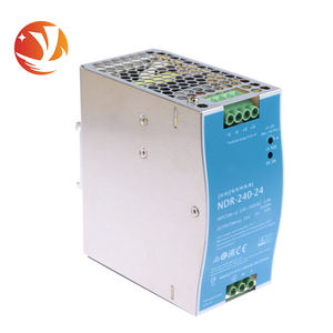 Tout nouveau contrôleur programmable PLC d'alimentation sur rail NSXH Original NDR-240-24 fabriqué en Chine - Product Image 1