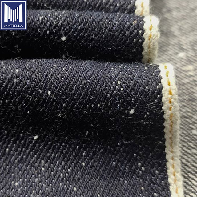 Kendinden kenar sarı hattı ham vintage erkekler için kot % 100% pamuk 15oz ağır japon inci kar neppy selvedge denim kumaş