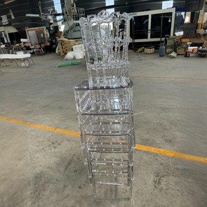 Chaises d'hôtel en gros à prix réduit, chaises <span class=keywords><strong>de</strong></span> banquet en métal pour fêtes, chaises <span class=keywords><strong>de</strong></span> mariage, chaises <span class=keywords><strong>trône</strong></span> pour mariage - Product Image 4