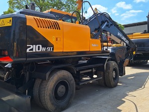 Excavadora grande vendedora caliente Hyundai 210W-9t Excavadora de ruedas usada 21T Excavadoras usadas Precio barato - Product Image 4