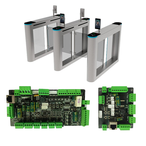 Sistem Kontrol Akses Turnstile Baja Anti Karat Keamanan Tinggi untuk Pintu Masuk Gym, Gerbang Otomatis dengan Kartu Gesek, IP55 - Product Image 3