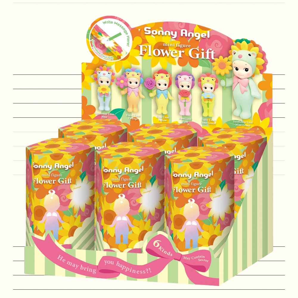 Sonny Angels Flowers Gift Series 6 boîtes/ensemble