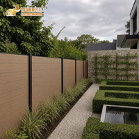 Panneau de clôture d'intimité en composite WPC pour extérieur, jardin, cour, patio, piscine, résistant aux UV, imperméable, OEM, vente en gros au Canada
