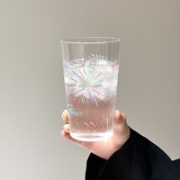 Verre à boire double paroi en borosilicate de haute qualité, original, à changement de couleur, pour boissons froides, petit format, pour la maison