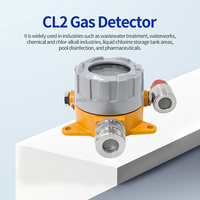 Sensor Gas Klorin Detektor Industri Detektor Kebocoran Gas Klorin dengan Lampu Anti Ledakan 24v Detektor Gas Beracun