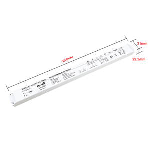 150W CV Plastic TRIAC Dimmable <b>LED</b> Strips Driver Flicker Free IP20 Non-Waterproof <b>LED</b> Power Supply 100-240VAC-DC <b>LED</b> <b>Lighting</b> - Product Image 2