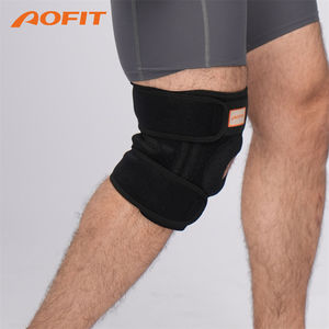 Genouillère de protection unisexe en néoprène avec logo personnalisé, soutien sportif flexible pour hommes et femmes - Product Image 4