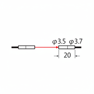 Para conector de fibra óptica de haz estrecho PANASONIC - Product Image 1
