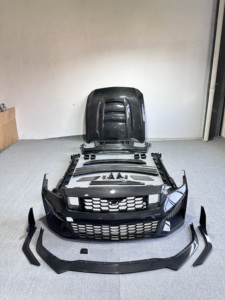 Kit Carrozzeria SC per <span class=keywords><strong>Ford</strong></span> Mustang 2024+ in Stile SC: Paraurti, Cofano Motore, Diffusore in Fibra di Carbonio Secca, Spoiler, Minigonne Laterali - Product Image 2