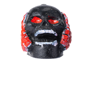 Authentique fait à la main style aztèque fantôme aux yeux de sang esprit de la mort sifflet accessoire d'instrument de musique d'halloween - Product Image 2