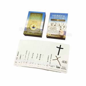 Cartes flash éducatives personnalisées de haute qualité pour l'apprentissage des <span class=keywords><strong>lettres</strong></span>, outil pédagogique de petite taille pour enfants - Product Image 2