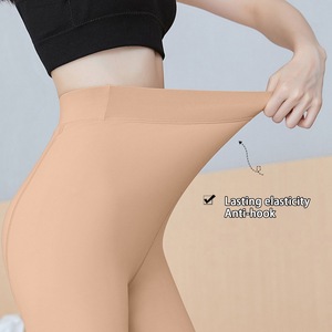 Pantimedias Térmicas de Forro Polar Cálido para Niñas y Mujeres, Leggings de Invierno, Medias Sexys Sin Costuras, Transpirables, Color Piel, Efecto Piel Desnuda, Gruesas - Product Image 5
