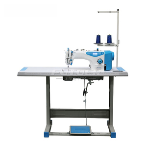 Machine à coudre industrielle à point noué à entraînement direct haute vitesse, <span class=keywords><strong>aiguille</strong></span> simple, neuve pour usage domestique, dotée d'un moteur à lit plat - Product Image 2