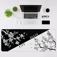 Tapis de souris personnalisable de haute qualité avec base en caoutchouc pour le jeu, impression par sublimation de couleur, design résistant à l'eau pour ordinateur