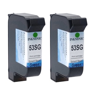 ตลับหมึกสีเขียวชนิดน้ำยา 53SG สำหรับเครื่องพิมพ์ Sojet Elfin I, Elfin IVS V2, Elfin II Thermal TIJ ขายดี - Product Image 5