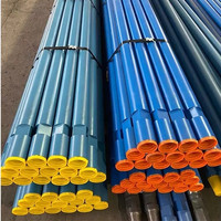 Tiges de forage hdd personnalisées en usine, tuyau de forage mural lourd de 8.5/10mm de diamètre pour l'exploration géologique, plate-forme de puits d'eau