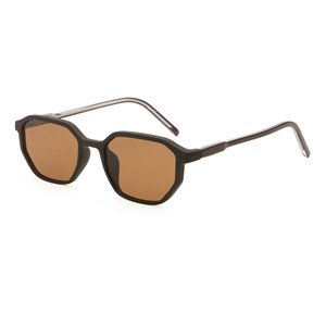 Hot New Vintage High Quality Luxury Unisex <b>Sunglasses</b> PC <b>Square</b> Full Rim Frame Simple Neutral UV400 Custom Logo - Product Image 5