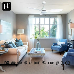 52 inch <b>ceiling</b> fan modern DC motor high-quality decoration white intelligent <b>control</b> <b>ceiling</b> fan with <b>light</b> - Product Image 3