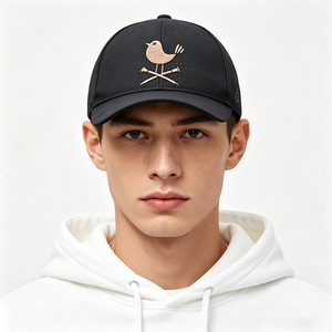 Casquette de baseball personnalisée Birdie Golf, chapeau de sport respirant perforé avec logo brodé, casquette unisexe à séchage rapide et protection solaire - Product Image 1